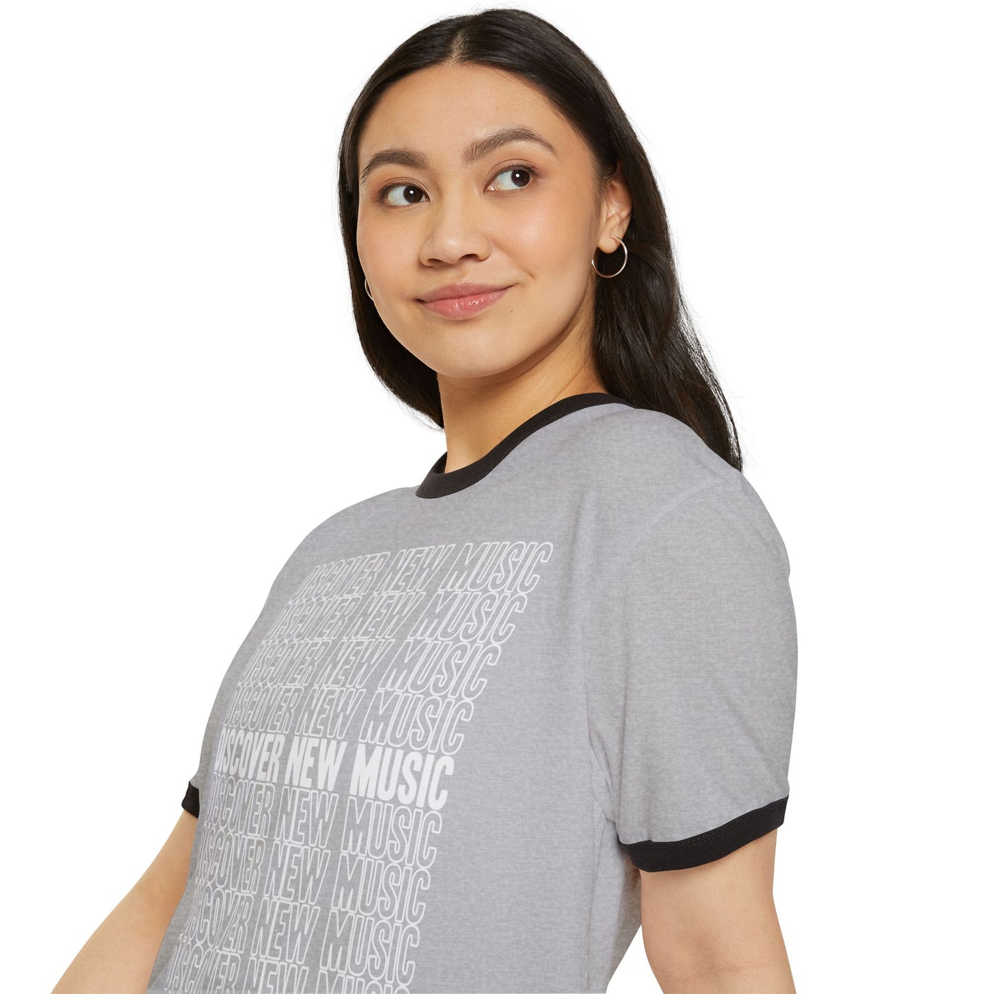 Discover New Music Ringer T-Shirt