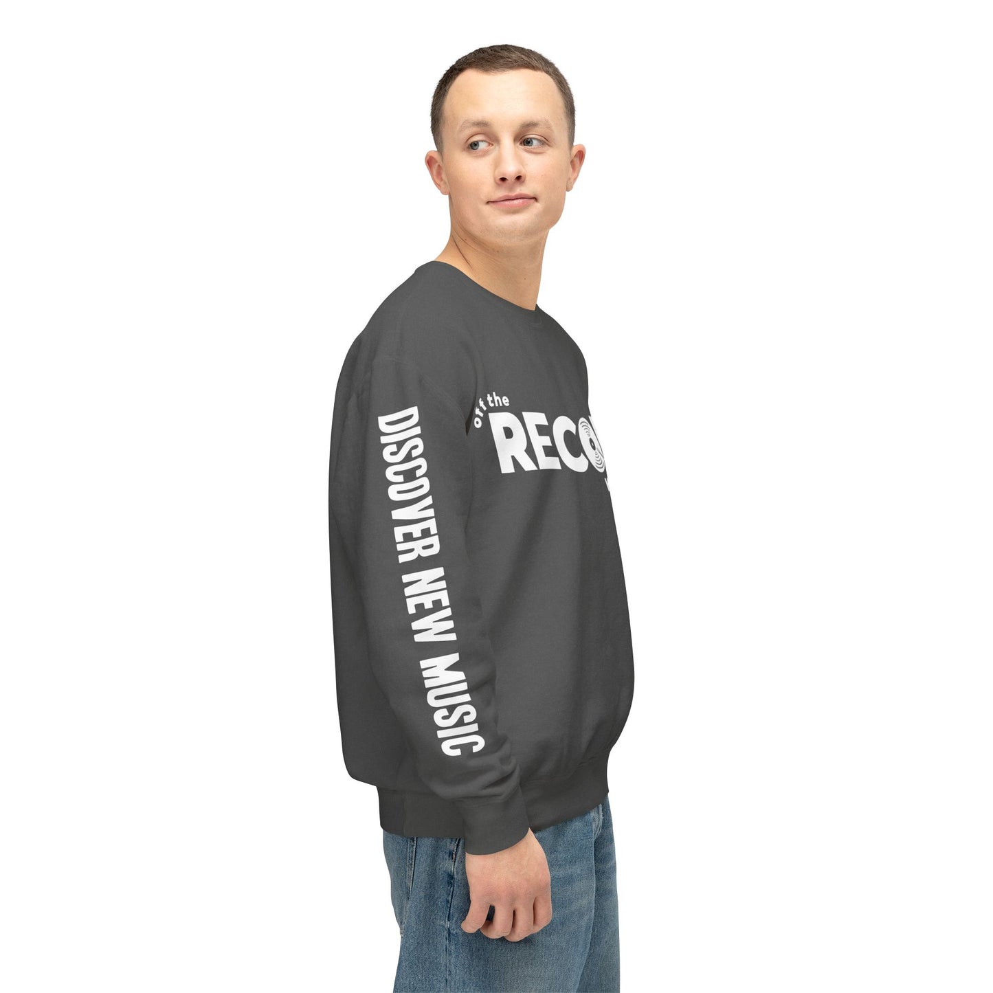 Discover New Music Crewneck