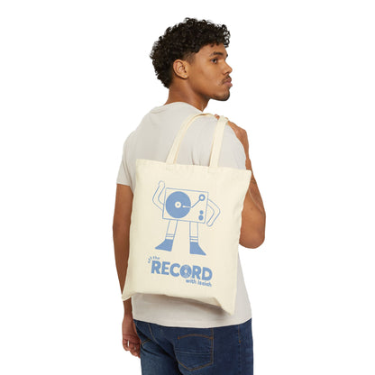 Record Head Tote Bag