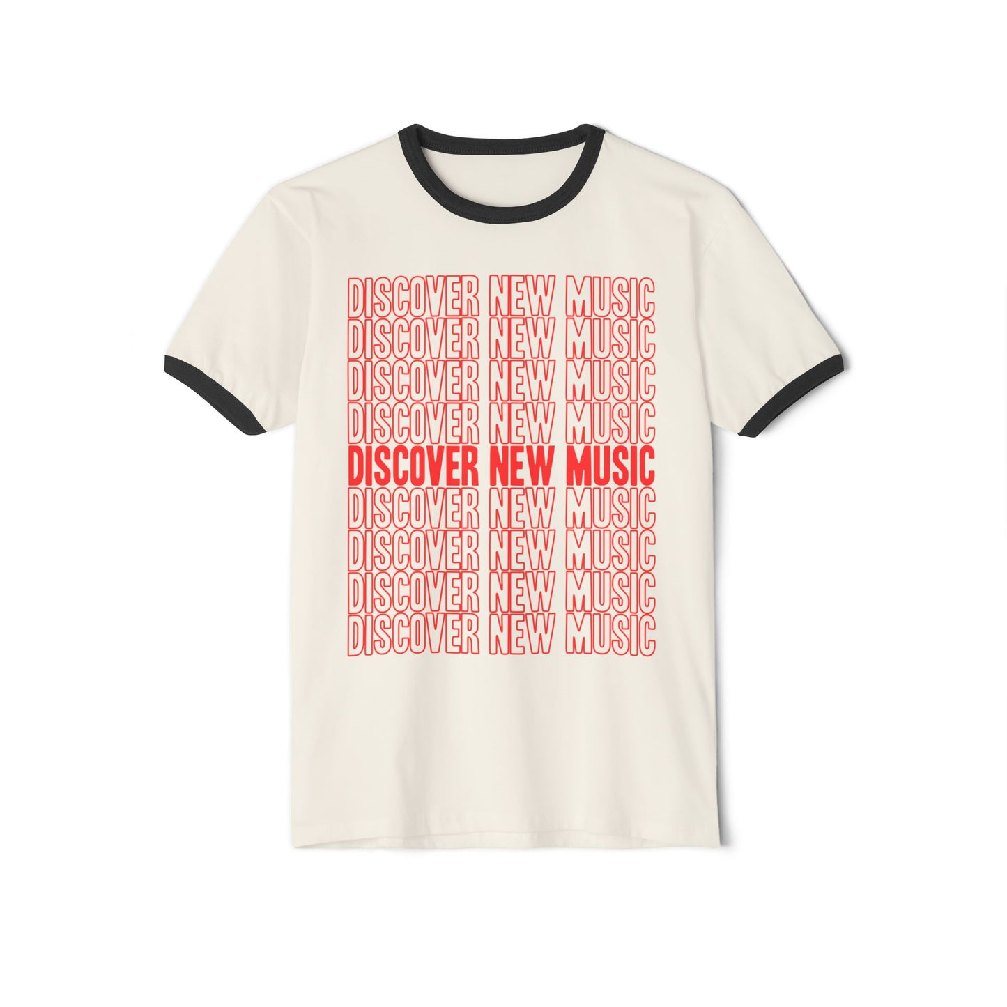 Discover New Music Ringer T-Shirt