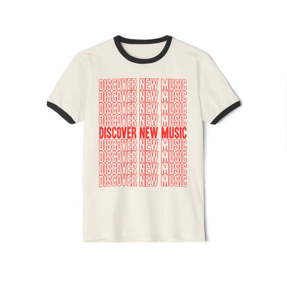 Discover New Music Ringer T-Shirt