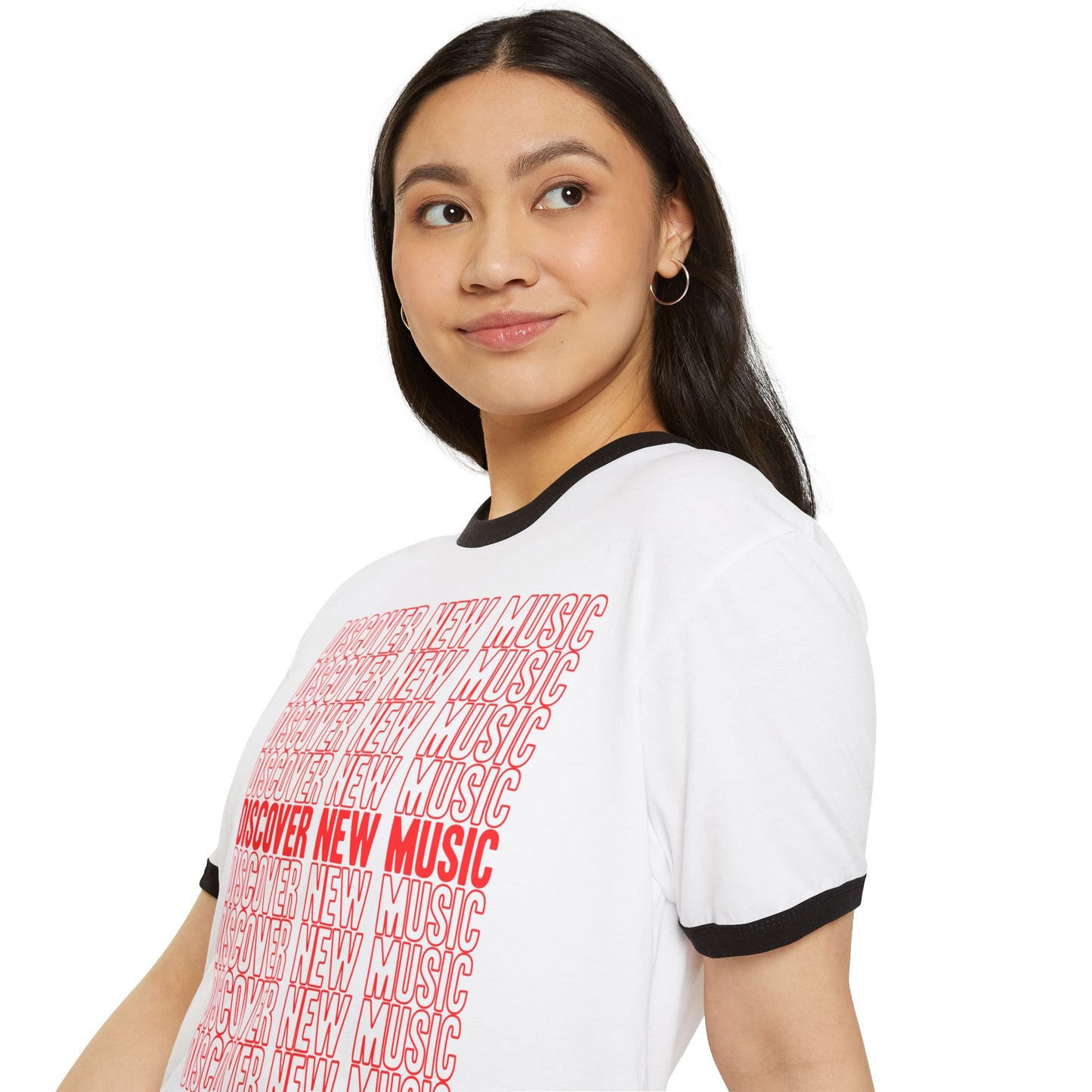 Discover New Music Ringer T-Shirt