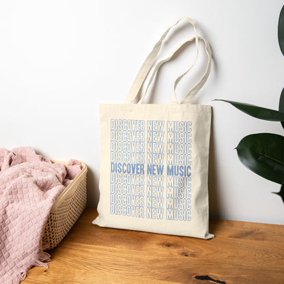 Discover New Music Tote Bag