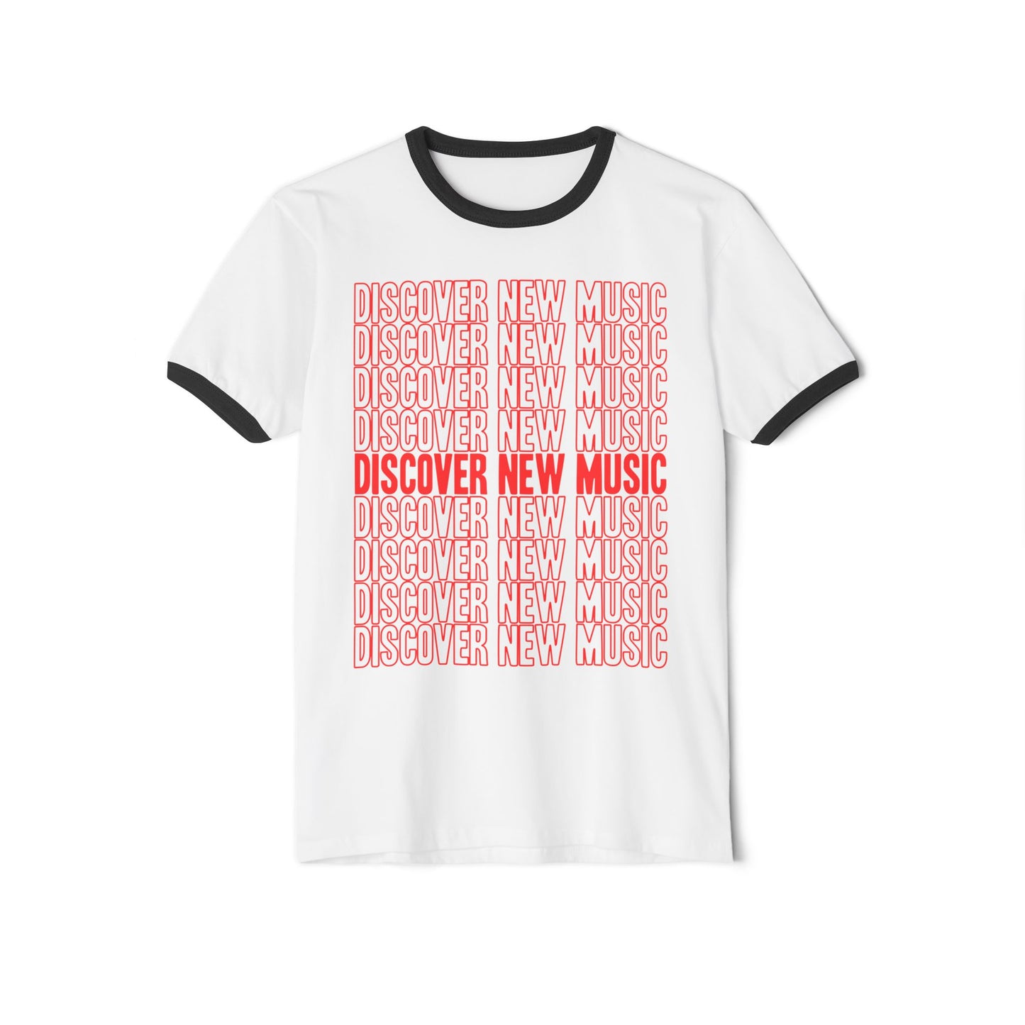 Discover New Music Ringer T-Shirt
