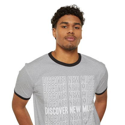 Discover New Music Ringer T-Shirt
