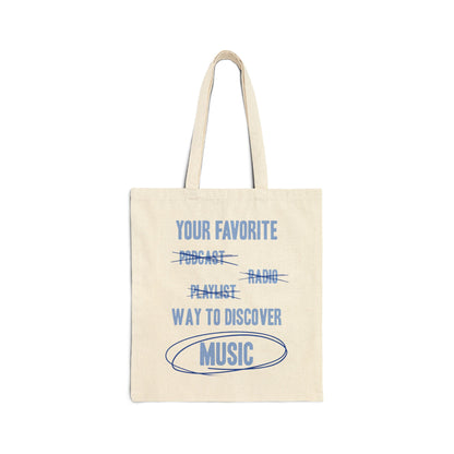 Record Head Tote Bag