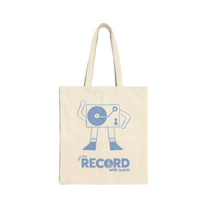 Record Head Tote Bag