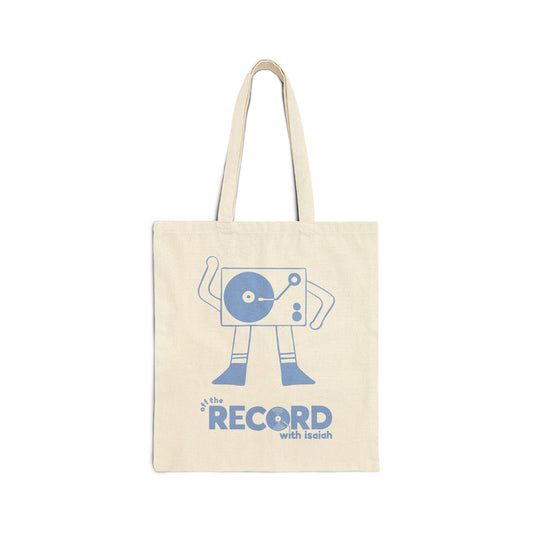 Record Head Tote Bag